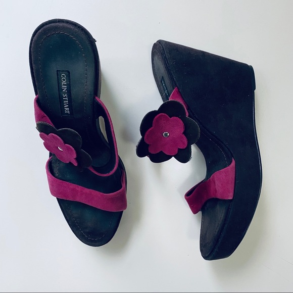 Colin Stuart Shoes - Colin Stuart Leather Wedges